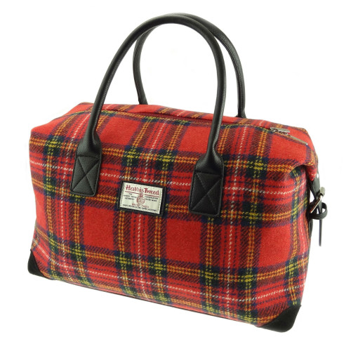 Harris tweed weekender bag sale